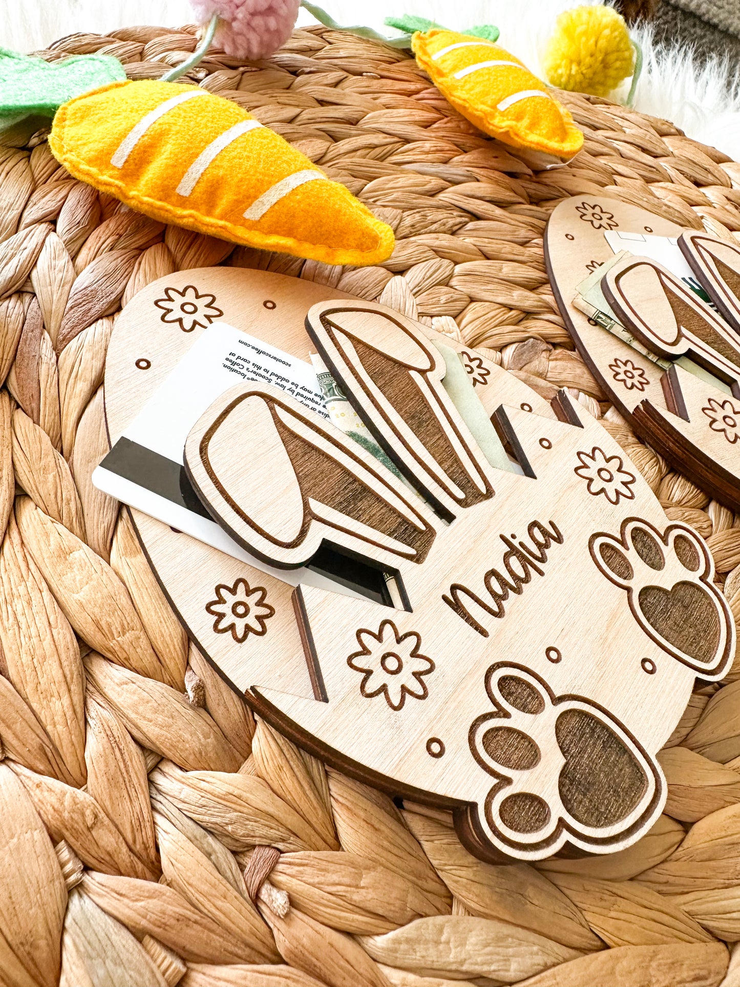 Easter Bunny Egg Money/Gift Card Holder