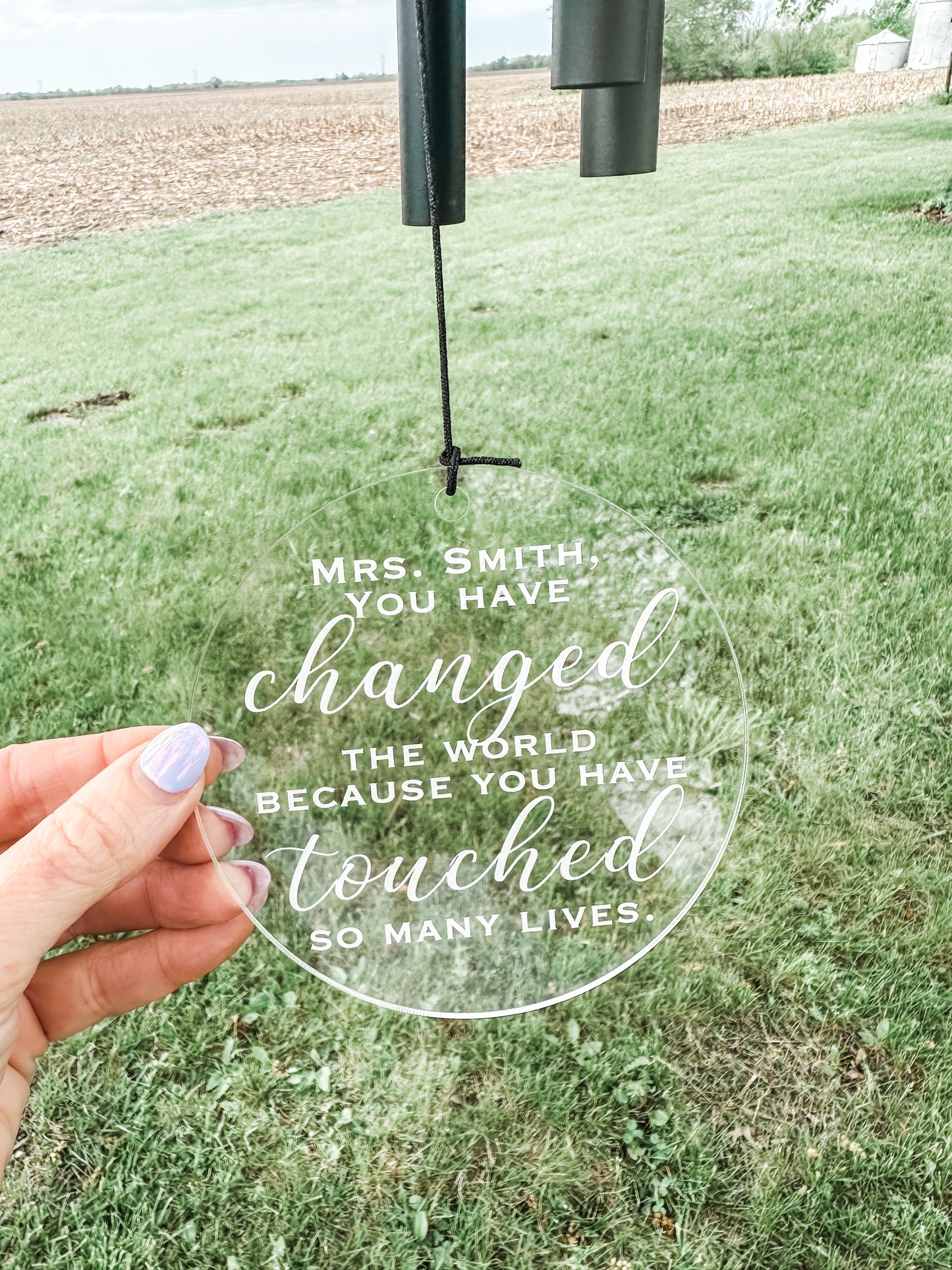 Teacher Appreciation Wind Chimes