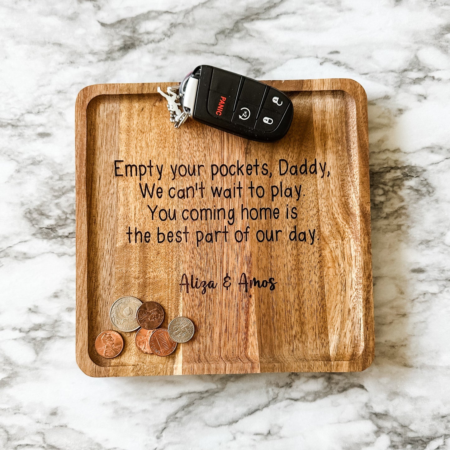 Catchall Valet Tray for Dad