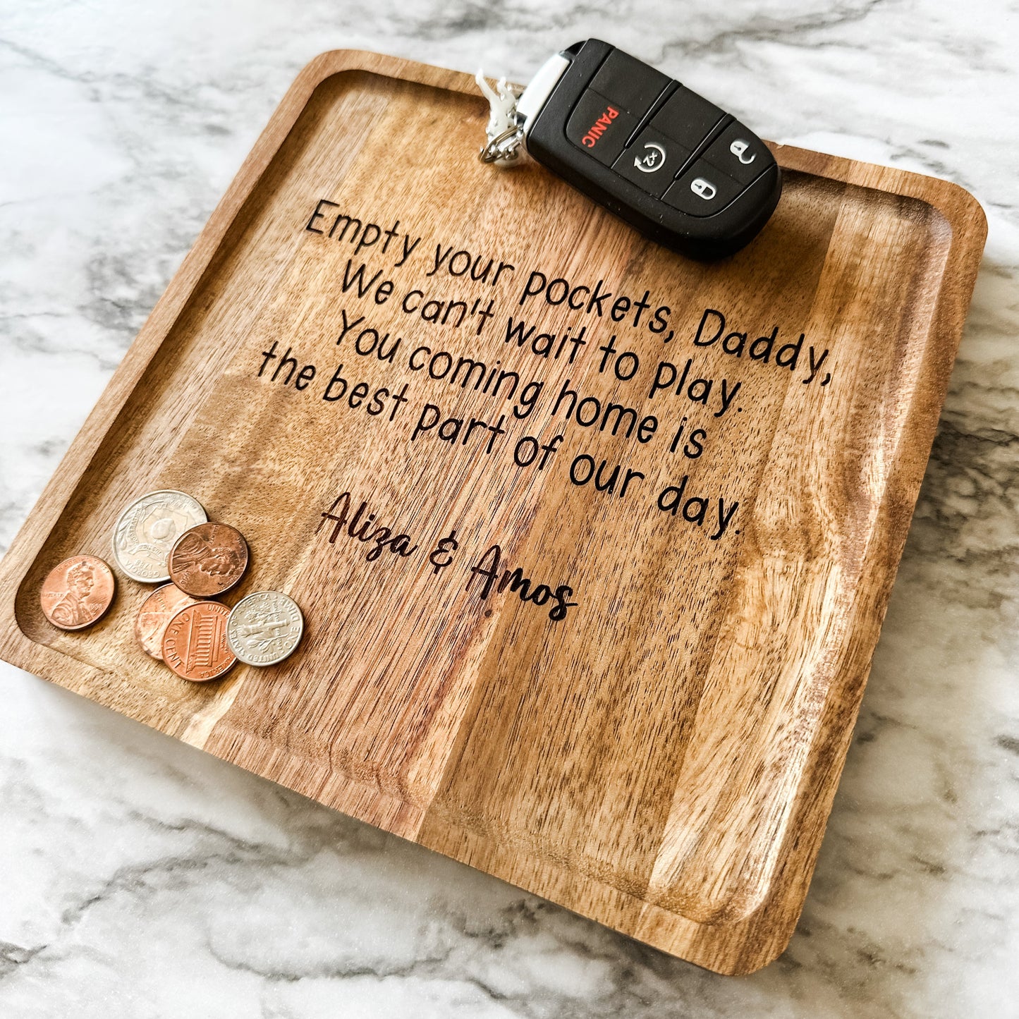 Catchall Valet Tray for Dad