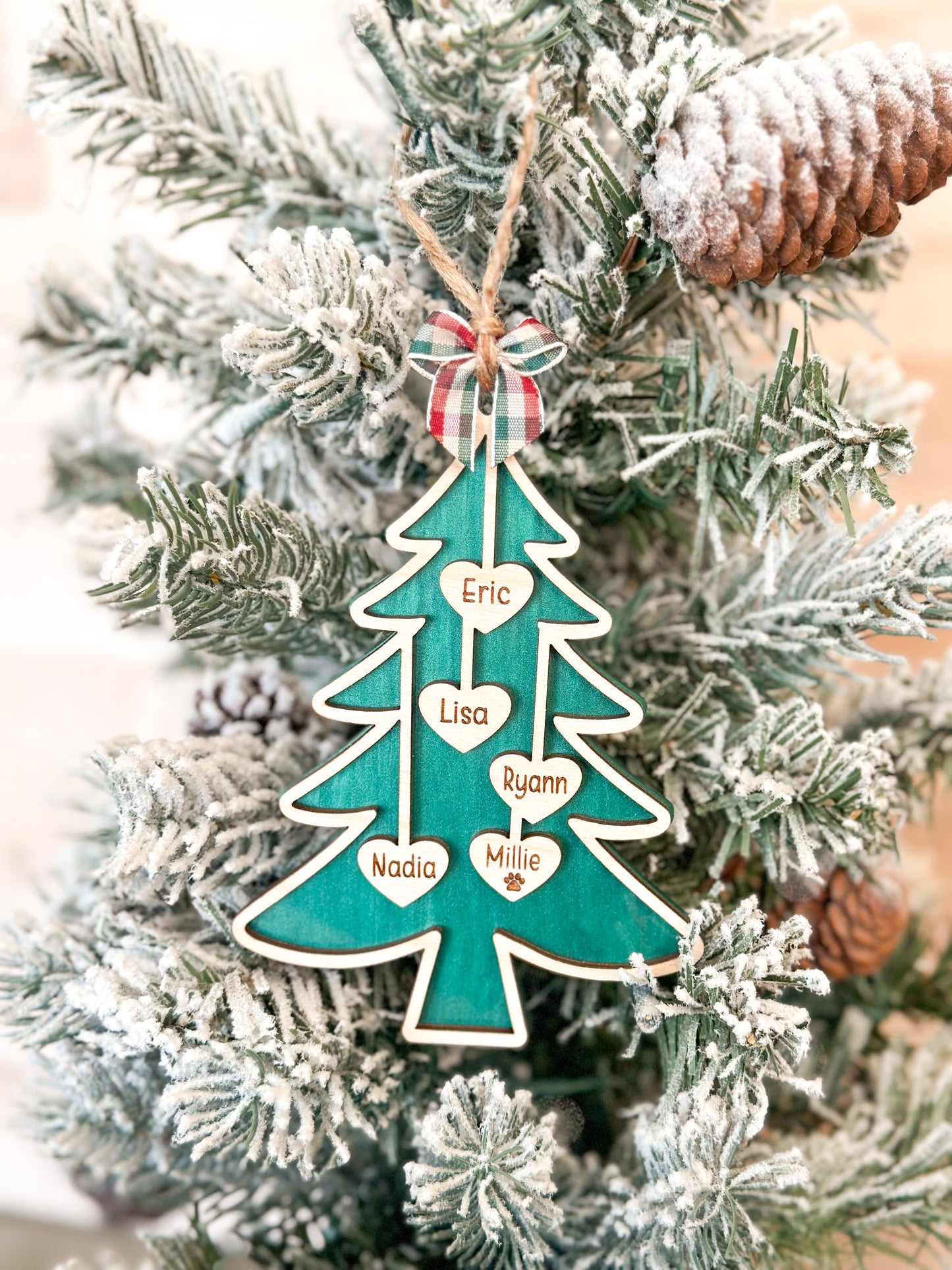 Tree Family Ornament