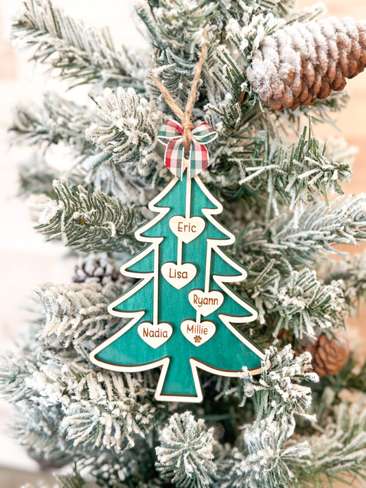 Tree Family Ornament