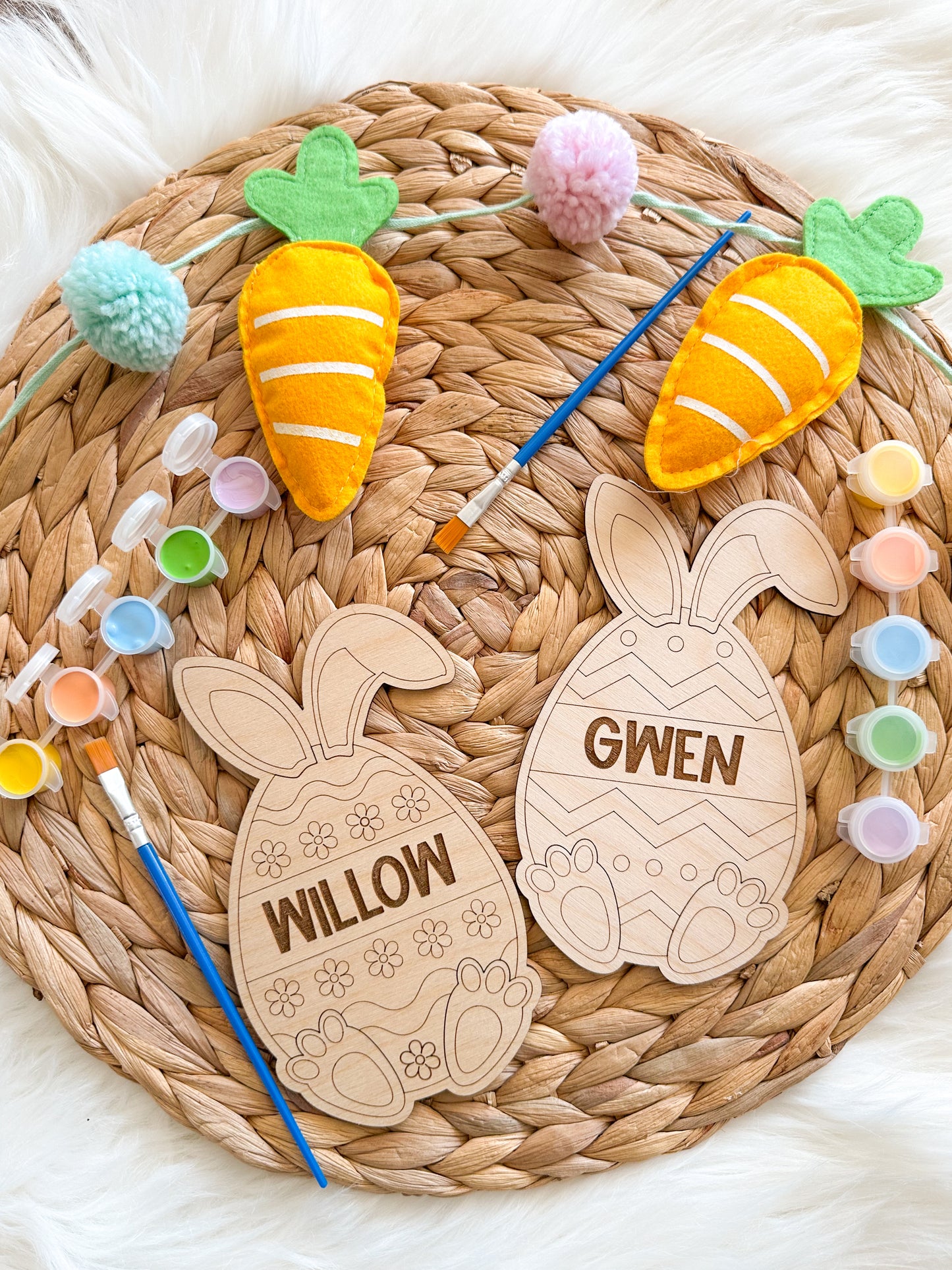 Easter Bunny Egg DIY Paint Kit