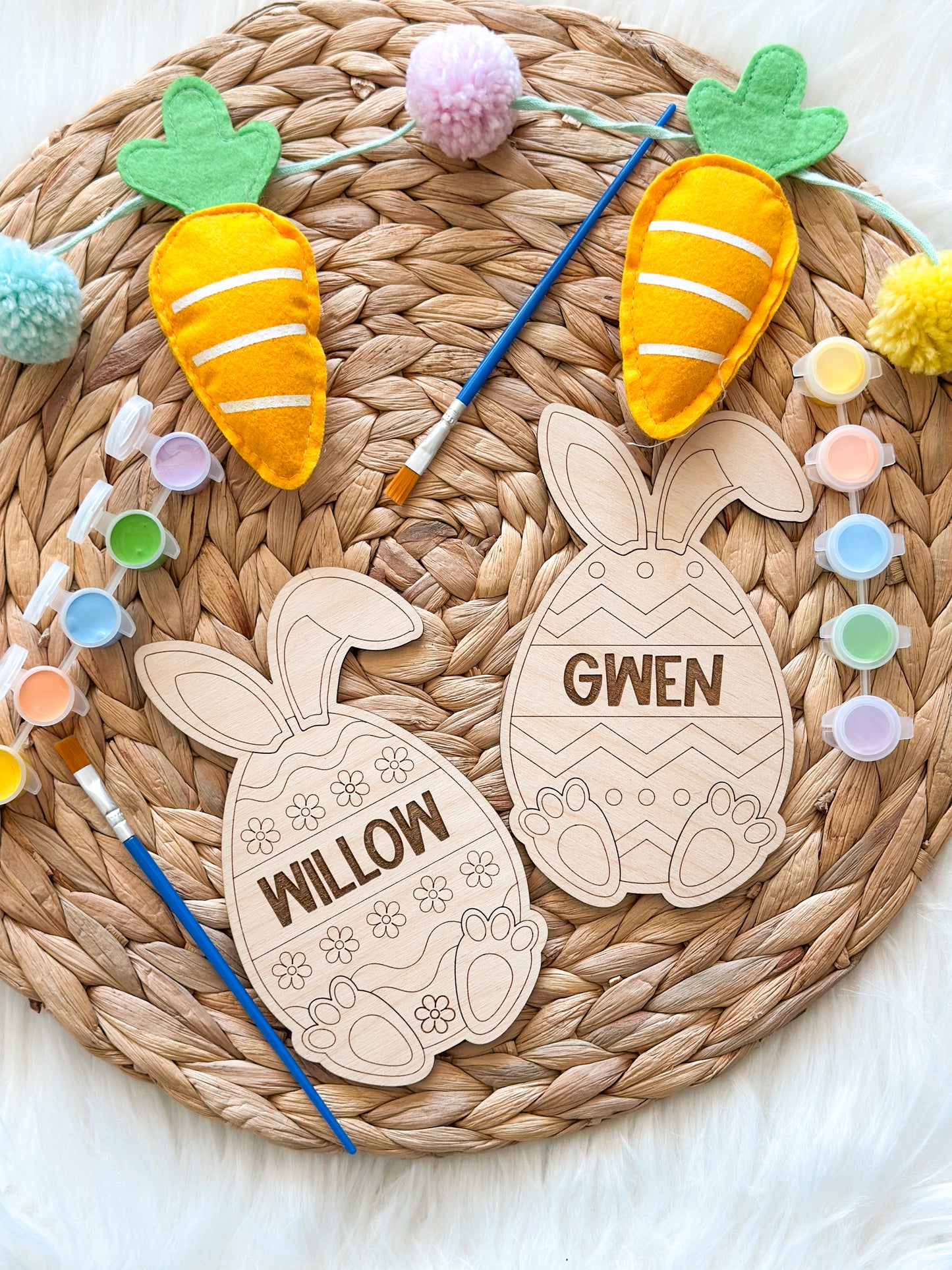 Easter Bunny Egg DIY Paint Kit