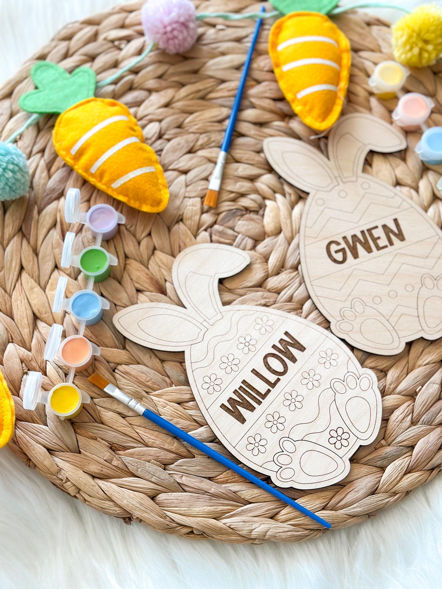Easter Bunny Egg DIY Paint Kit