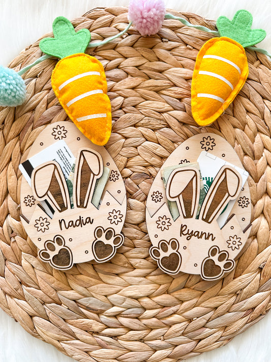 Easter Bunny Egg Money/Gift Card Holder