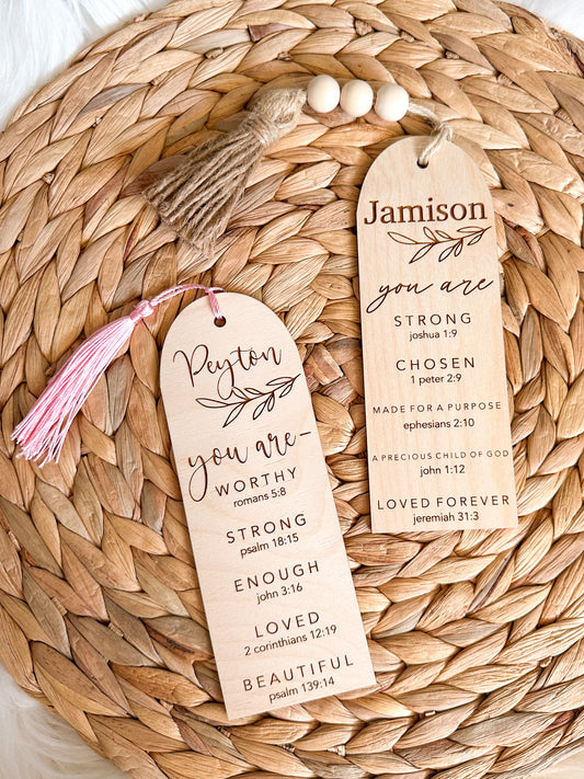 Scripture Affirmation Bookmarks