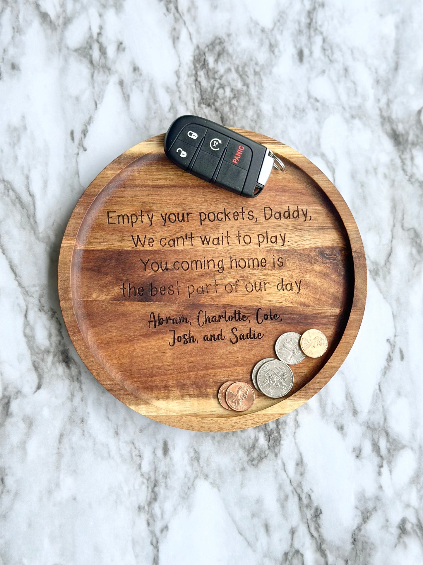 Catchall Valet Tray for Dad