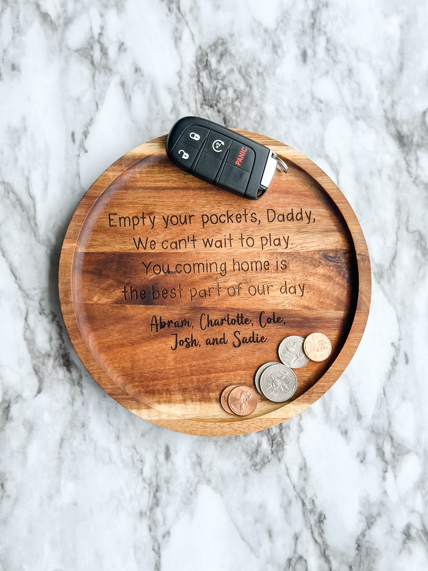 Catchall Valet Tray for Dad