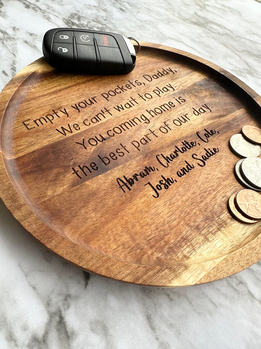 Catchall Valet Tray for Dad