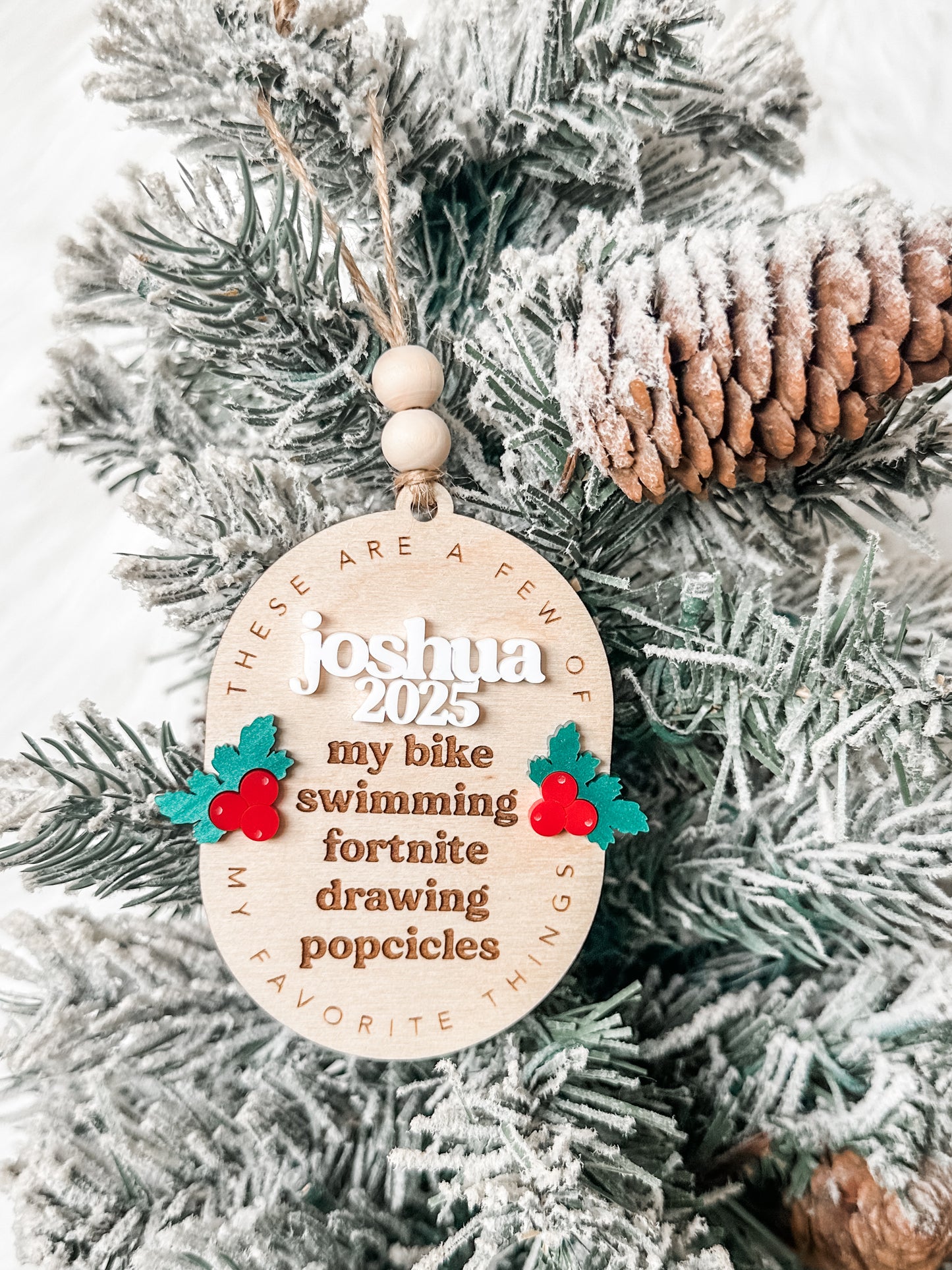 Favorite Things Ornament