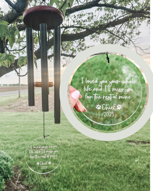 Pet Memorial Wind Chimes