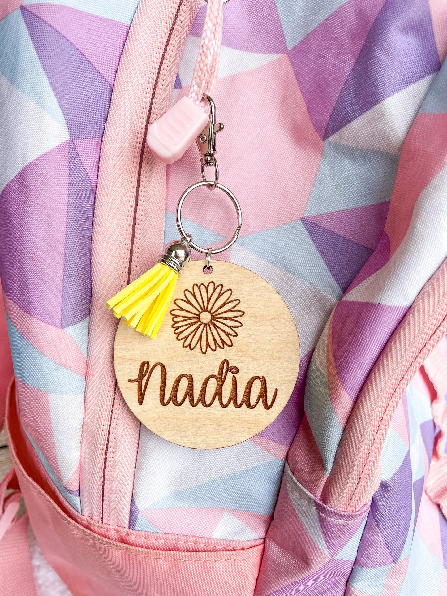 Wooden Bag Tag