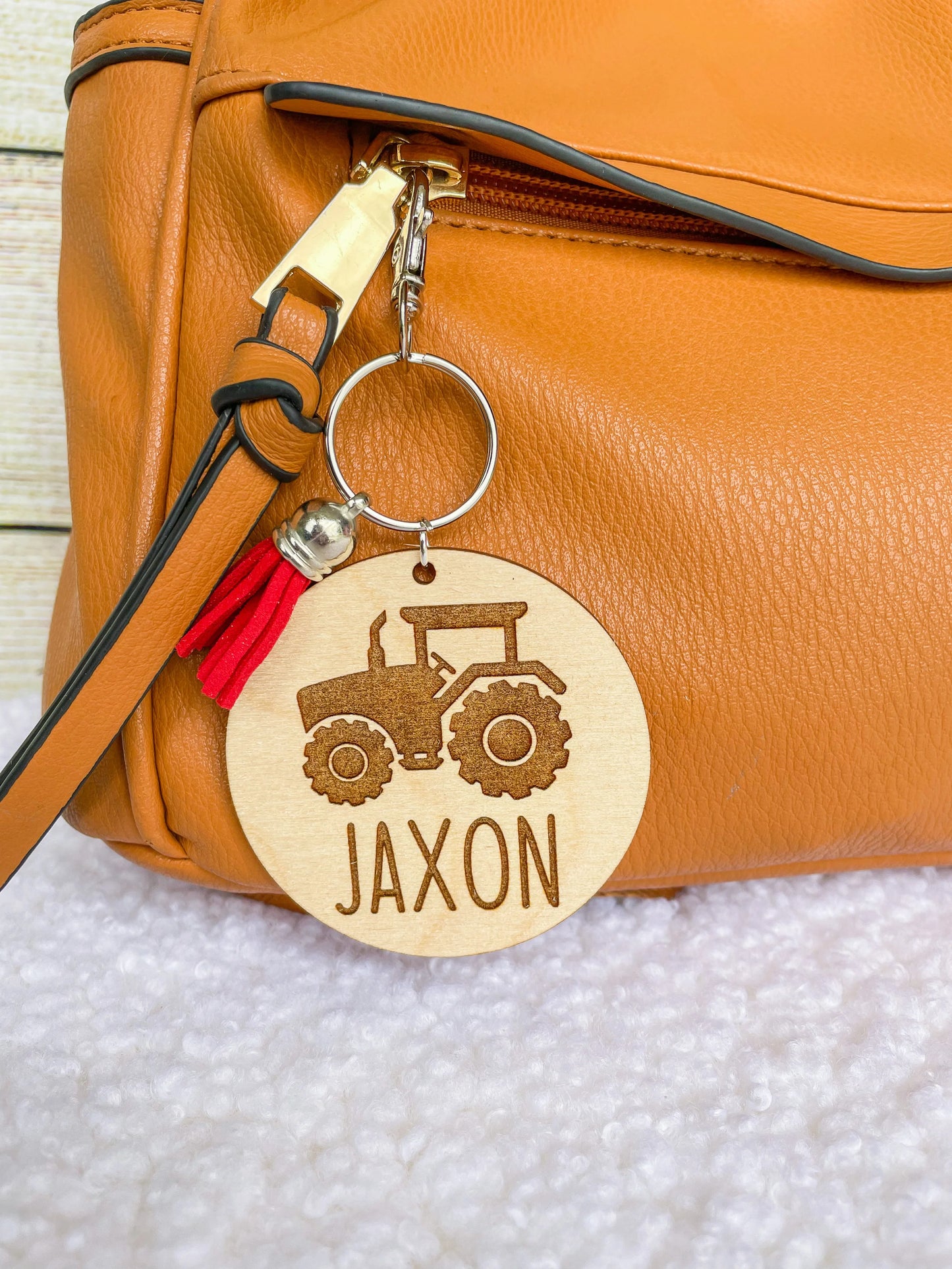 Wooden Bag Tag