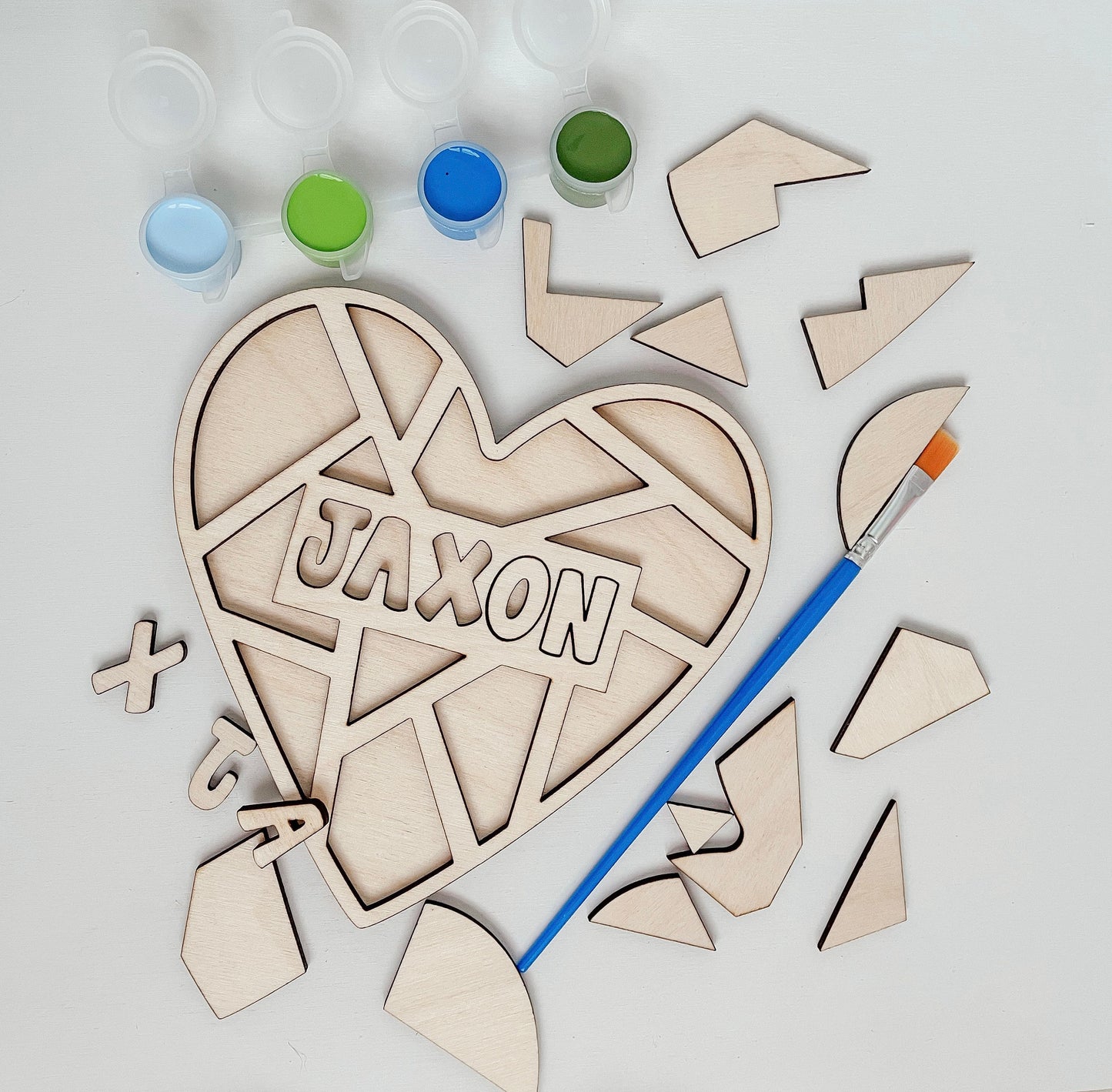 DIY Valentine Puzzle Craft Kit