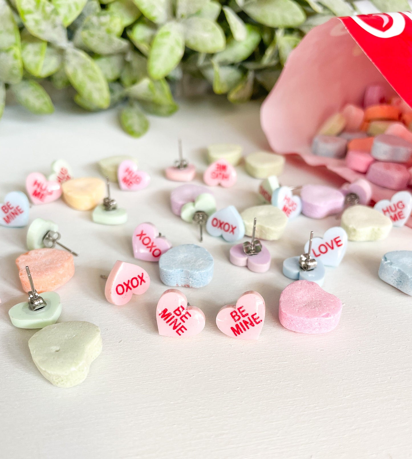 Conversation Heart Earrings