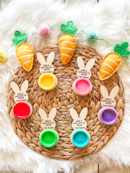 Won-DOH-ful Easter Classroom Favors